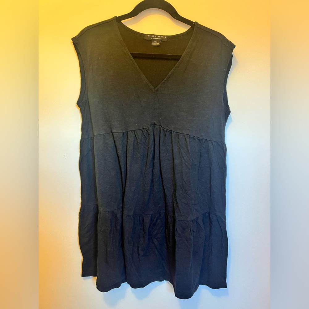 Sanctuary Black Sleeveless Top